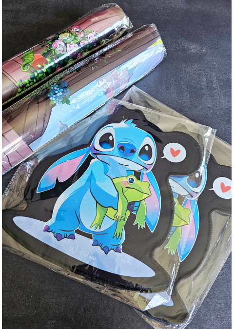 Stitch et la grenouille